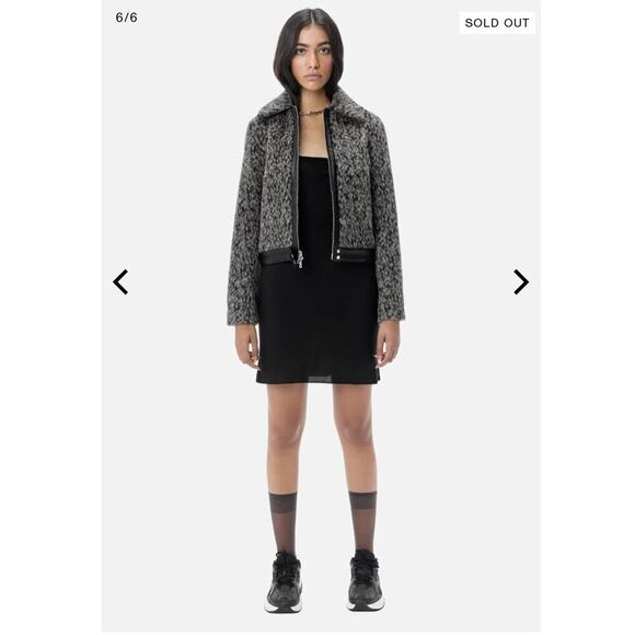 John Elliot Ivy Gray Alpaca Wool Blend Jacket Size 3/ US Large - Picture 2 of 12